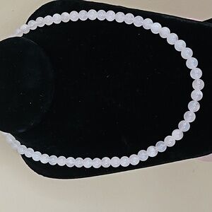 Rose quartz necklace 18inch